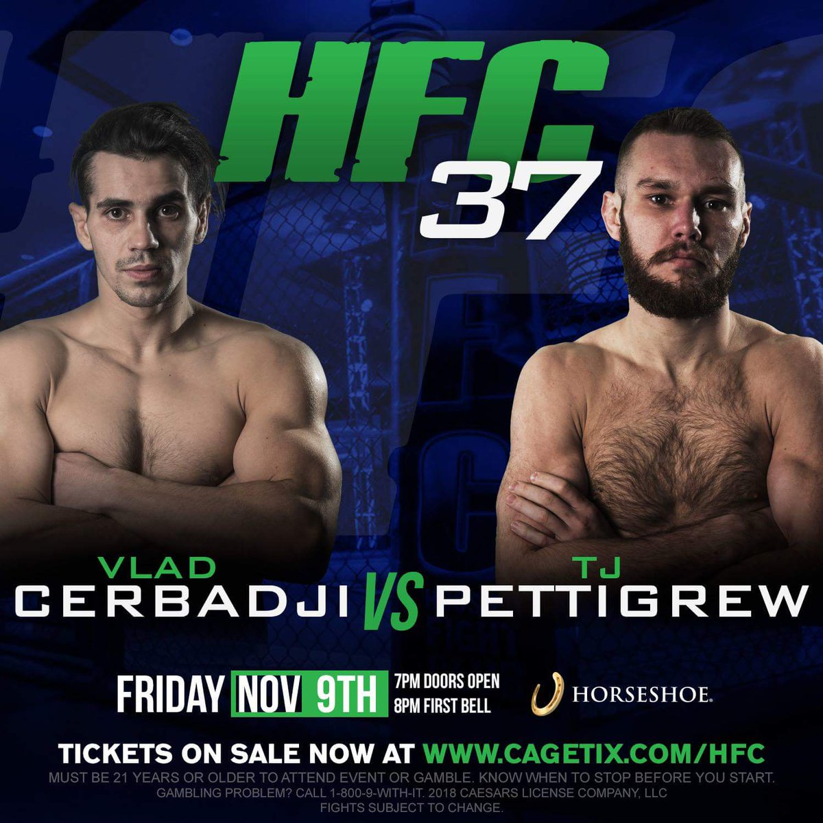 hfcproductions's tweet photo. #HFC37 #Nov9 https://t.co/aTGH5h1jy8