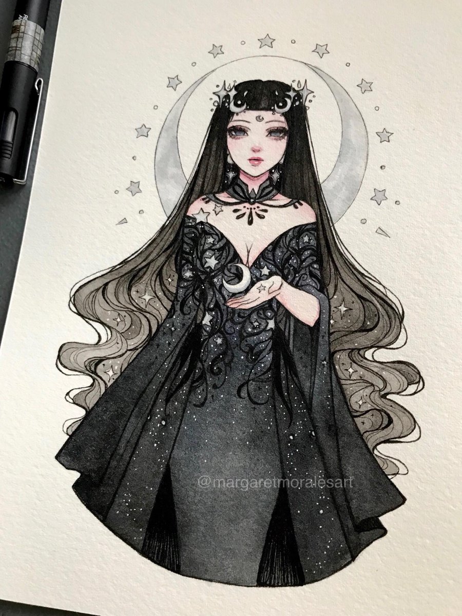 Anime Goddess of Evil Hel - AI Generated Artwork - NightCafe Creator