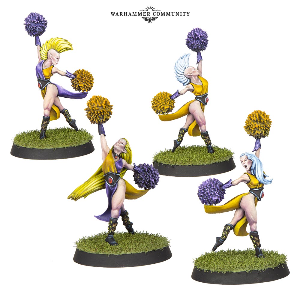 ブラッドボウル　エルフ　チアリーダー　BloodBowl　Elf