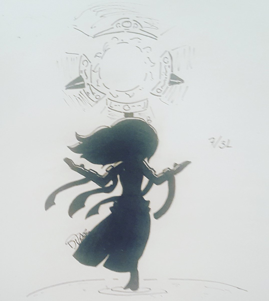 DiTperArt's tweet photo. por problemas de conexion no logre subir el de ayer pero aqui esta #ink #Inktober #day8 #day7 #dibujotradicional #inktober #solarwitch #candywitch https://t.co/GlXvFjmIhc