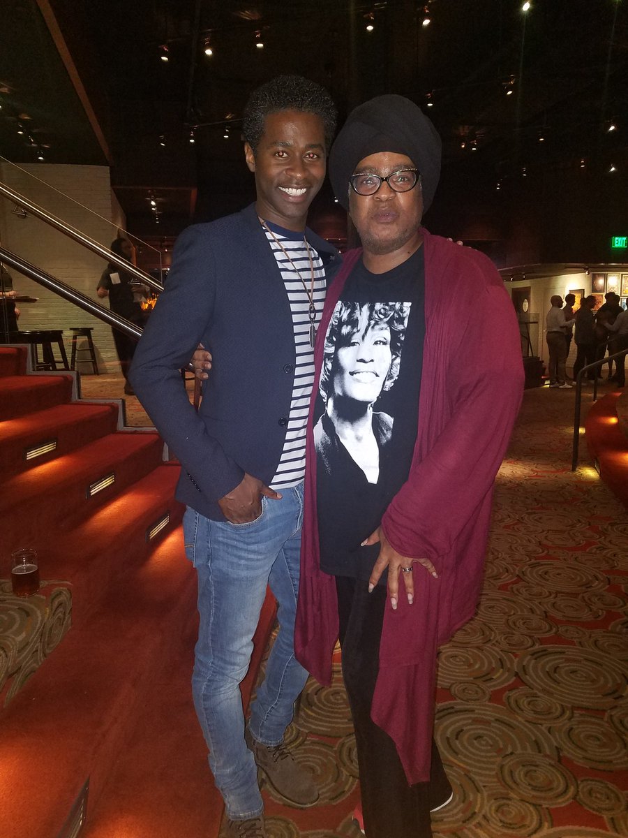 RayceenHRH's tweet photo. Here I am with the super talented @stevencutts101 he was amazing tonight @CapitalPrideDC #mitn2018 https://t.co/flbTvfMCeW