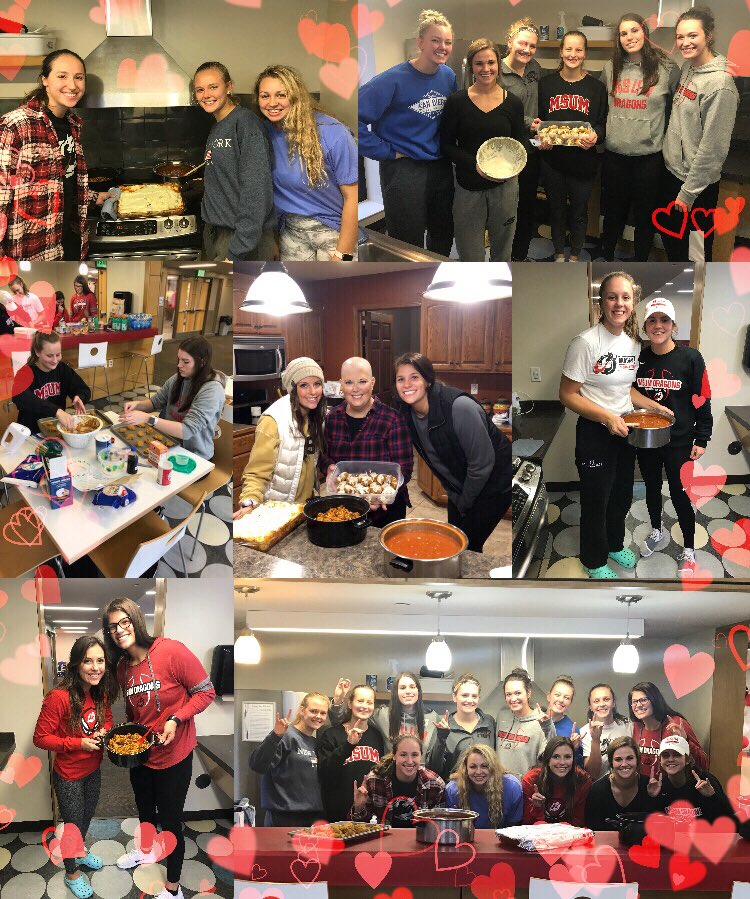 MSUM_WBB's tweet photo. “Great things are brought about &amp; burdens are lightened through the efforts of many hands anxiously engaged in a good cause.” ~Elder M. Russel Ballard

Glad we could brighten your day @ValorieSteichen!! We’ve got your back always 🐉❤️ https://t.co/CxSMB4UDZ5