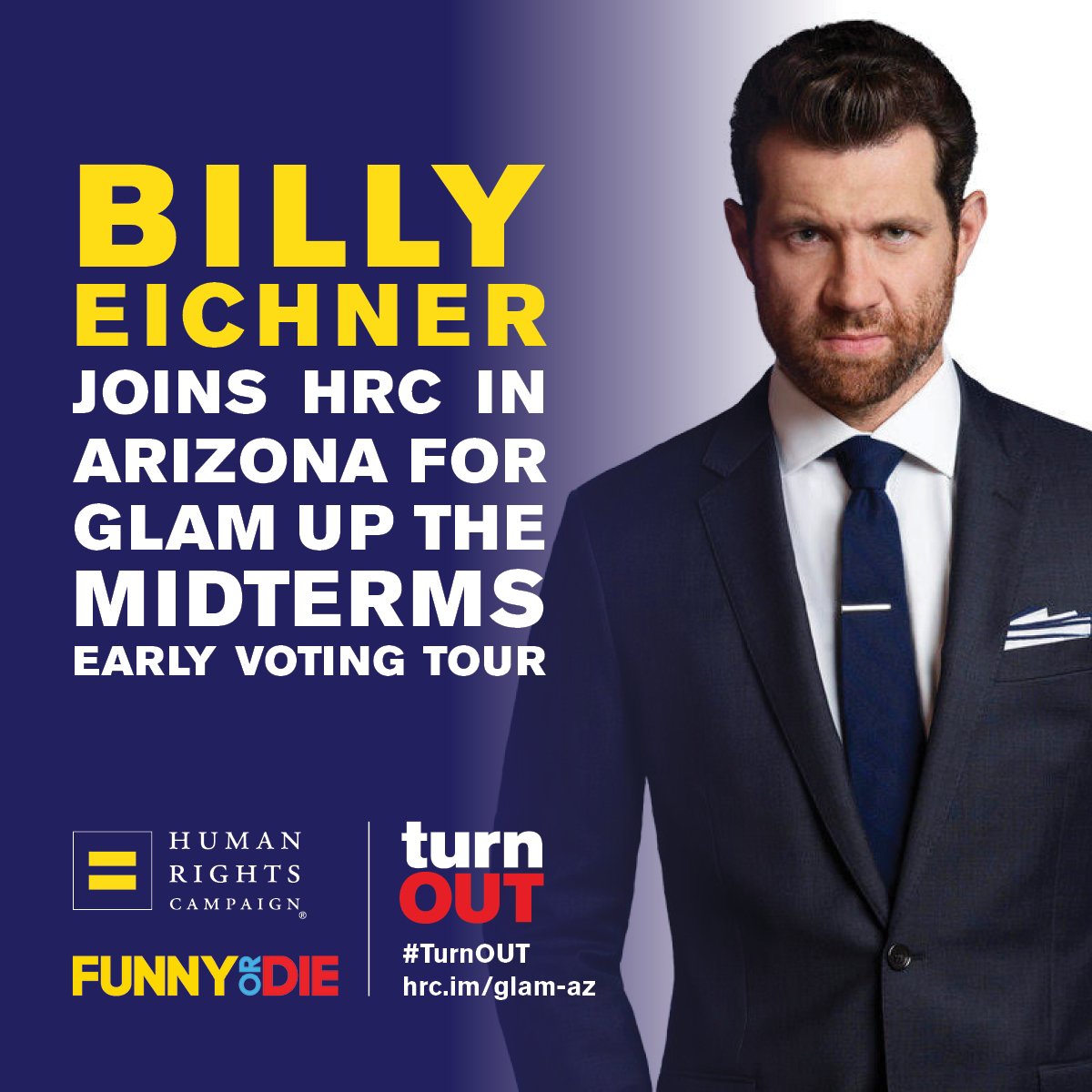 HRC and Billy Eichner join forces to turn out the vote.