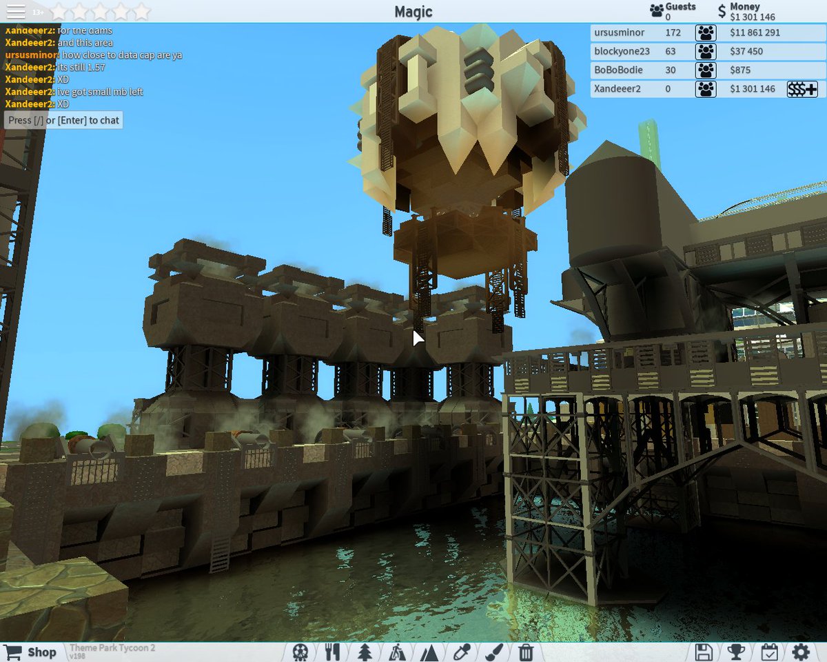Roblox tycoon 2 how to build water ride