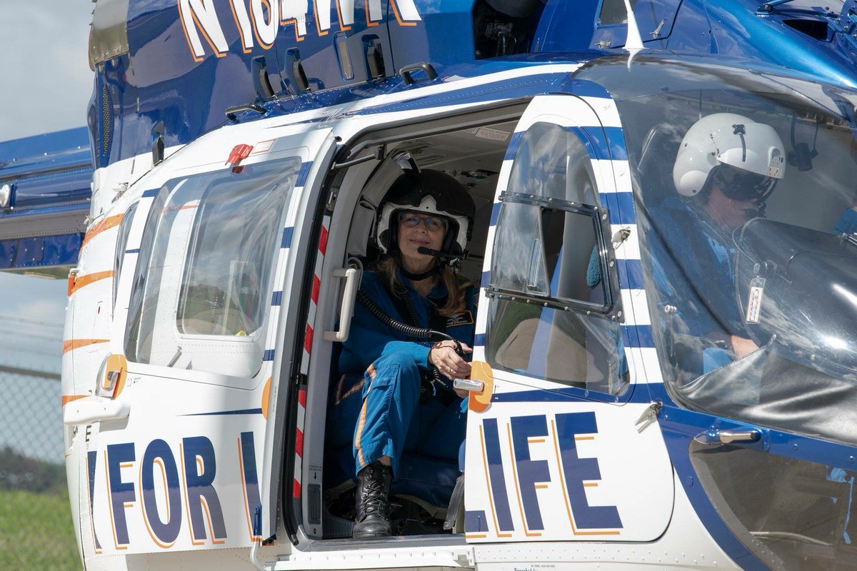 In 1987 this very special pilot joined Flight For Life as the first female civilian EMS helicopter pilot in the US. FFL-FDL was the last base where she flew. Later this month she will receive a special well earned honor!