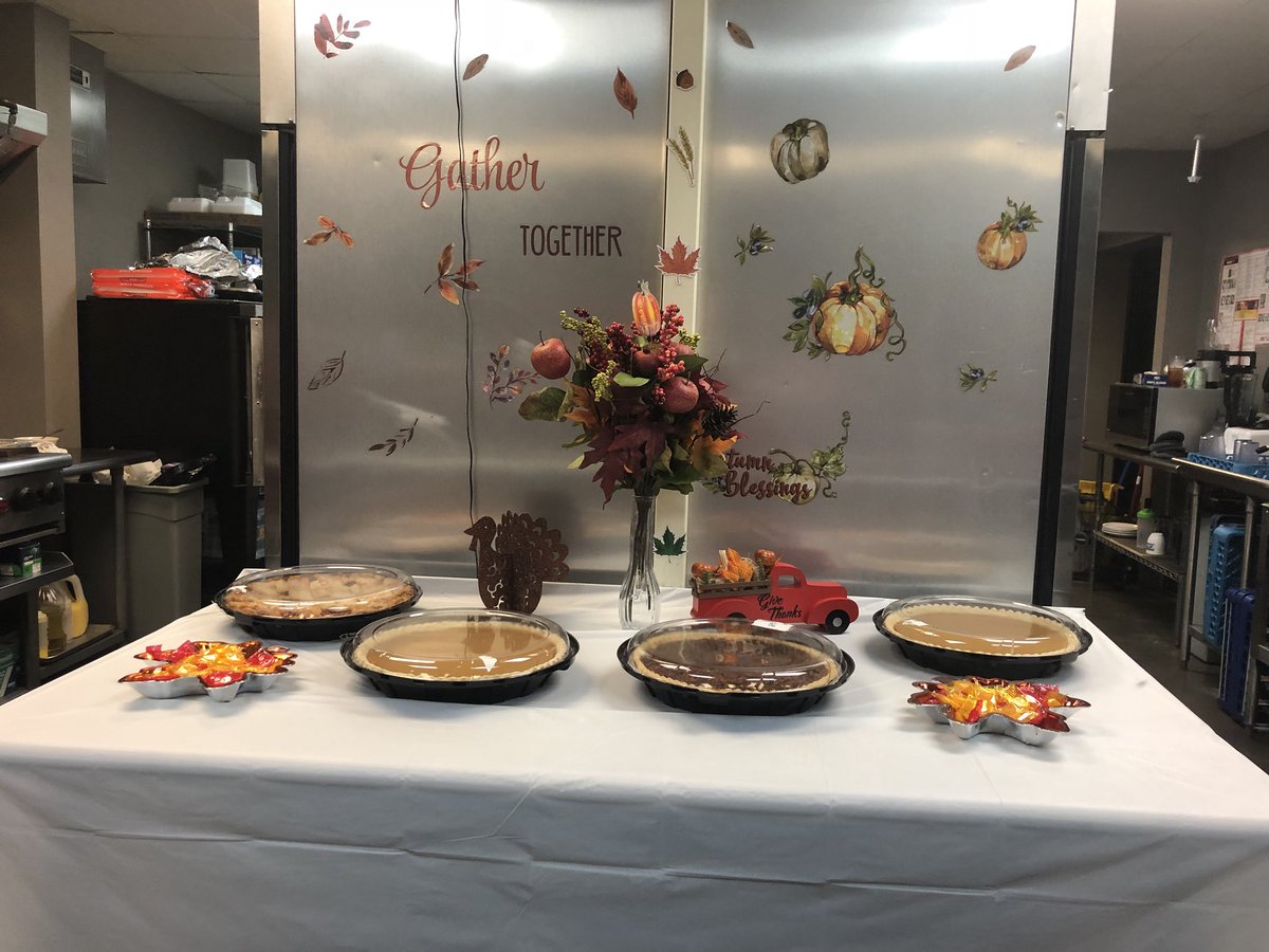 Happy Thanksgiving to our Canadian friends and family from TD. 
Class 252 had a nice thanksgiving meal thanks to our awesome cook, Angie!