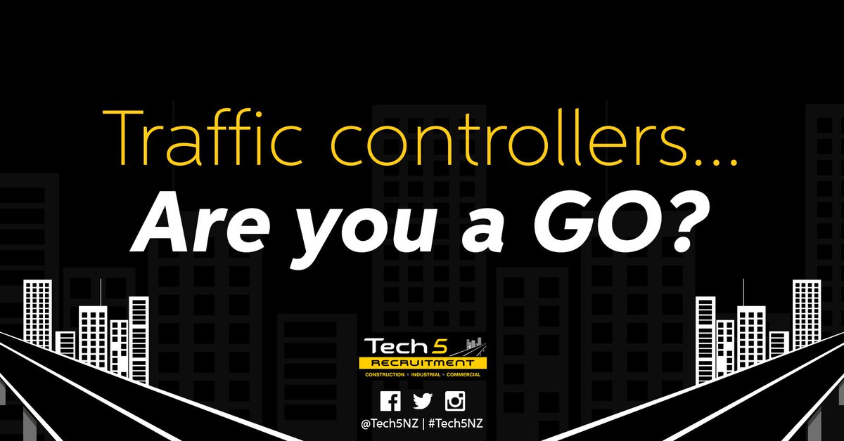 Tech5NZ's tweet image. #TrafficControllers are always a GO for us and, did you know we can get you trained up too? So whether you have experience or not, we can help!

Give #Kate a call #now for more information: 027 588 8551!

#Tech5
#NZJobs