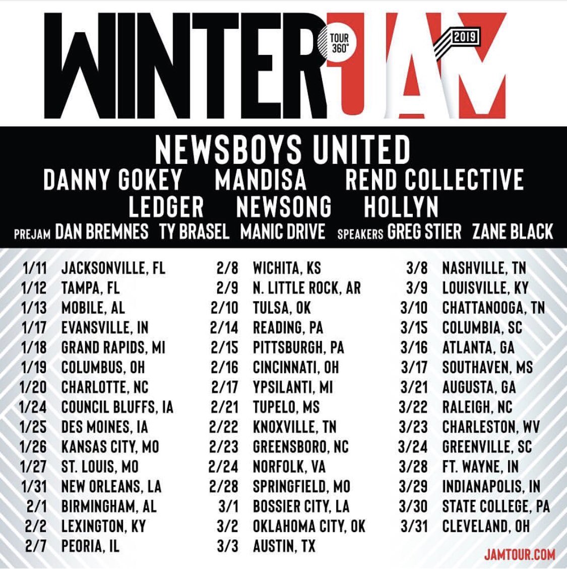 Ty Brasel Excited To Be Joining The Winter Jam Tour In 19 Alongside Some Amazing Artists Looking Forward To Seeing Y All There T Co Ntrmdoebcy