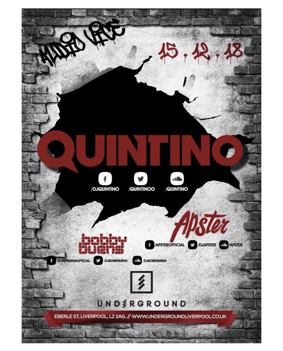 1peruvianguy's tweet photo. #quintino
#apster
#bobbyburns
#liverpool 
#edm https://t.co/wljExtPkx3