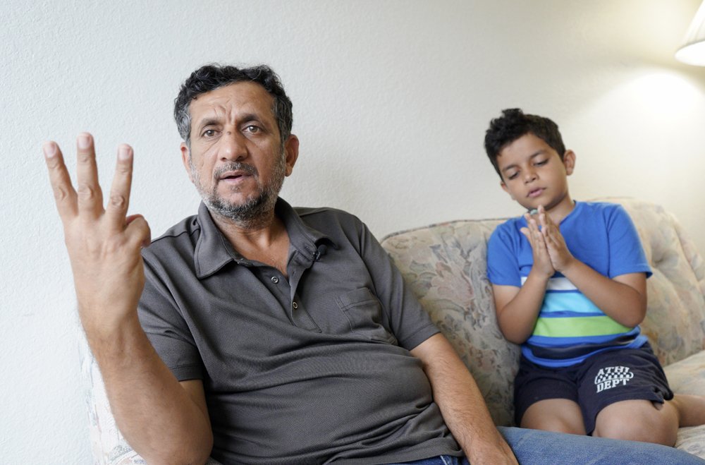 arabnews's tweet photo. #Refugee families split due to stricter screening to enter US https://t.co/X2t4C4zI4e #USimmigrationban https://t.co/7A5iF68zbP