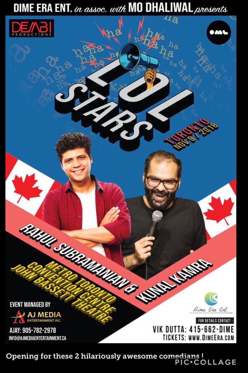 XulfComicAli's tweet photo. Oh man, so humbled and blessed to be opening for @rahulsubramanic and @kuna_kamra India’s top finest comedians. Thanks again to brother Vikk for the opportunity 🙏🏽. #blessed #mazak #mazaakraat #standupcomedy #keepinitdesi #desi #bollywood #desicomedy https://t.co/HSfe2mvIB7