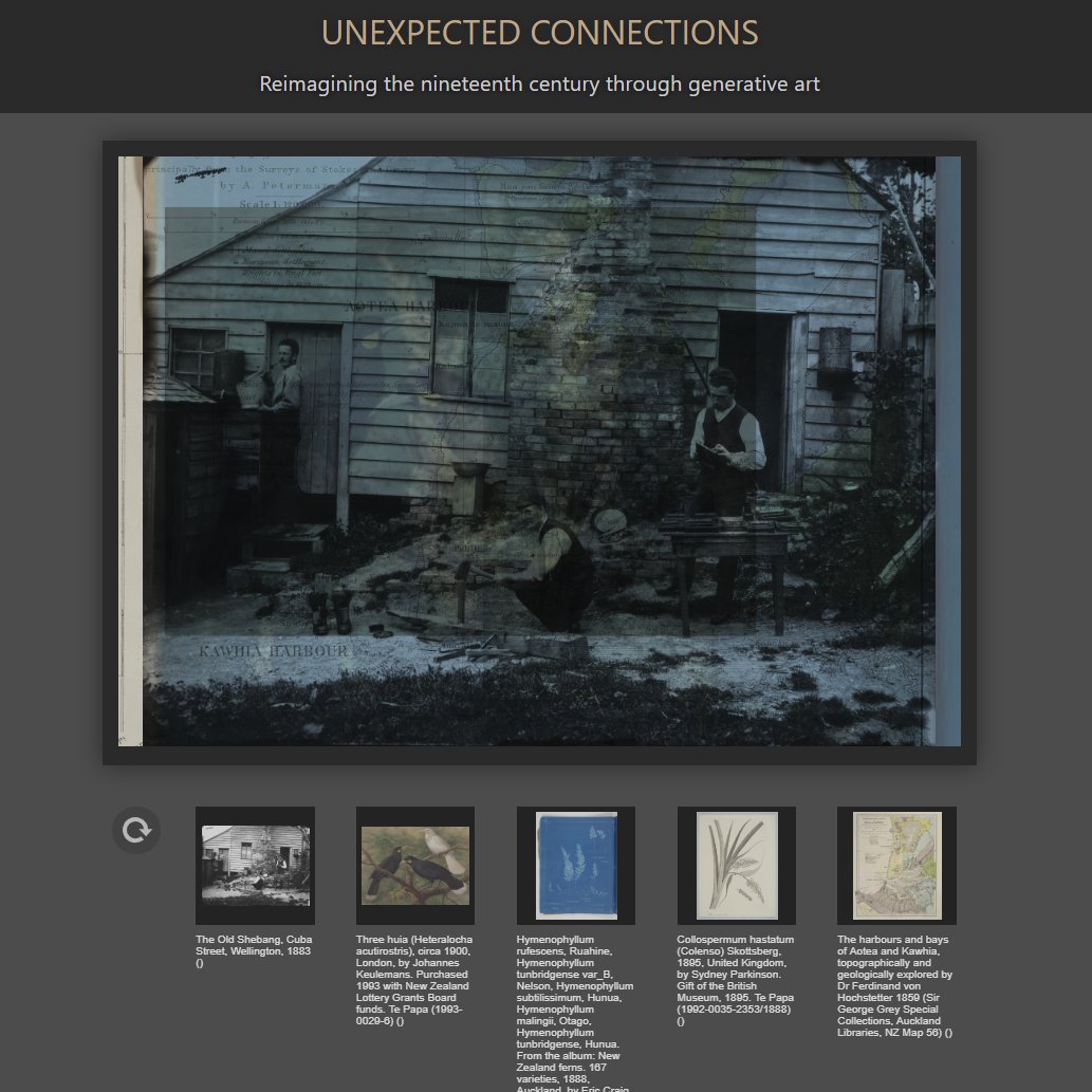 Everyone's a (generative) artist - head on an unexpected journey at wai-te-ata-press.gitlab.io/unexpected/#/ to prove it