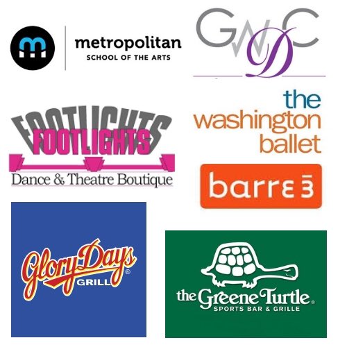 motionxdancedc's tweet photo. Thank you to all of our donors for ProMotion X! Every attendee will receive two tickets to win a prize from these generous businesses! https://t.co/e6pctkKzOf