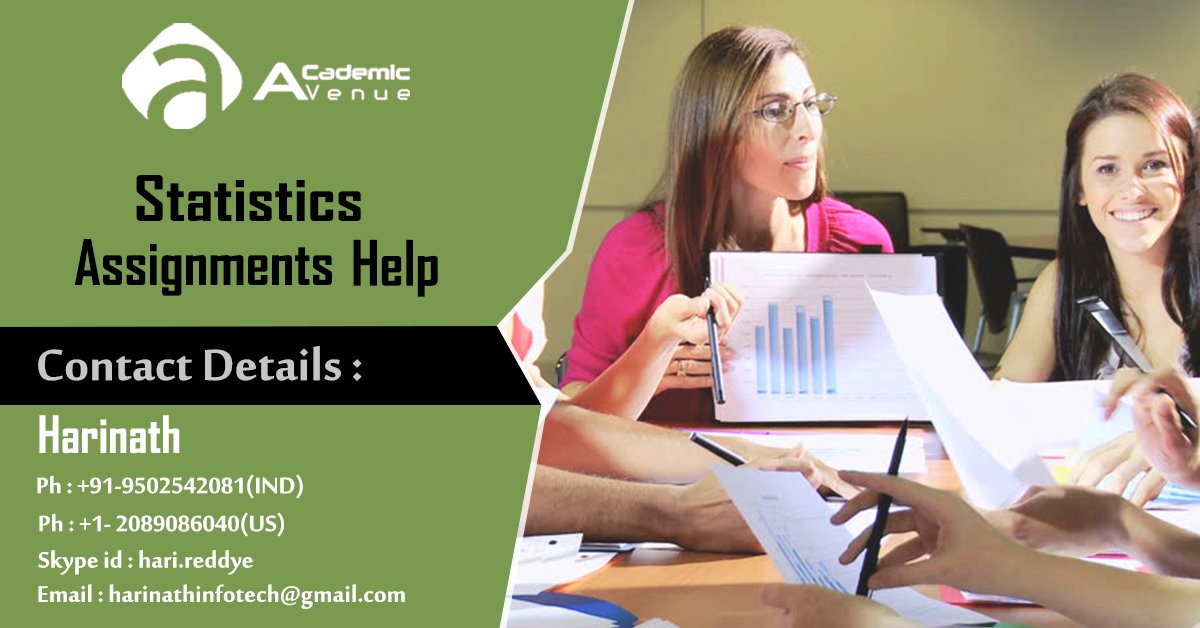 academic_avenue's tweet image. j.mp/2C4f8qE
#AcademicAvenue provides #StatisticsAssignmentHelp. We have a vast experience in providing assignments on all topics for all the classes. We support 24X7 across all countries.
#AccountingAssignmentHelpOnline
#OnlineAssignmentWritingService