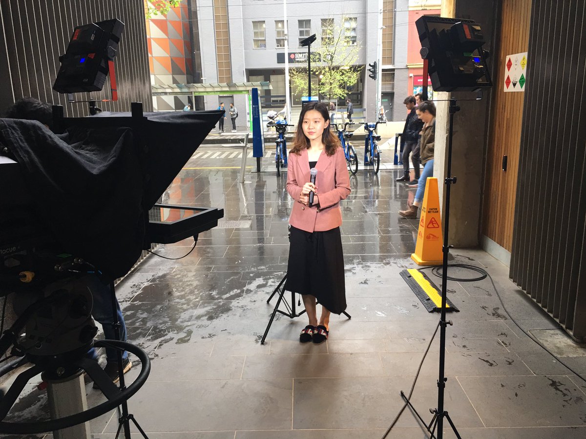 RmitNewsline's tweet photo. We are LIVE in five minutes on Channel 31. Tune in from 4 pm 🎧 #RMITNewsline https://t.co/HrTtpcx6cu