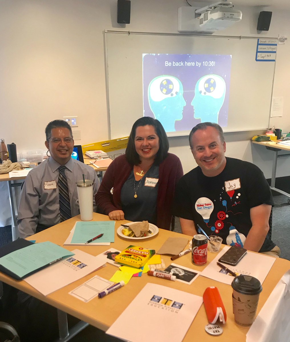 6thJms's tweet photo. 6th grade math/science teachers &amp; admin join @hthgse to become part of the MAIC network today! We’re working together to abolish the phrase, “I am not a math person!” #MAIC #OUSD #JMS #mathagency #yaymath @jeffersonms823 @EDUevolved @FBalanon https://t.co/RbjQjBea2P