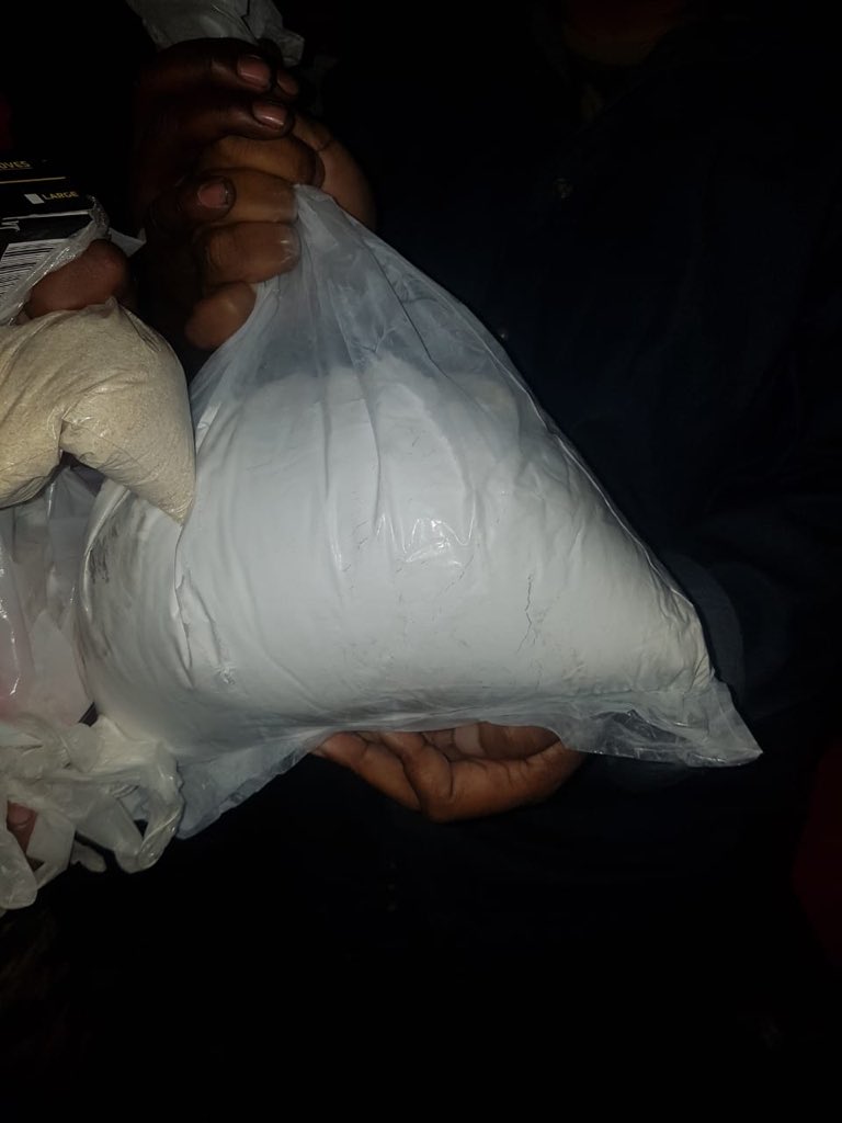 While we were sleeping  #Hillbrow residents were fixing the country . These are Drugs found by community members in Cnr Oreily and Five street #DrugsMustFall
