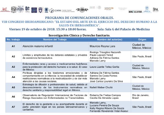 MauricioreynaL's tweet photo. Un ejemplo de la difusión sobre la importancia del #DerechoSanitario para nuestros días en el mundo @VIIICongresoDS https://t.co/QOf8O84FhJ