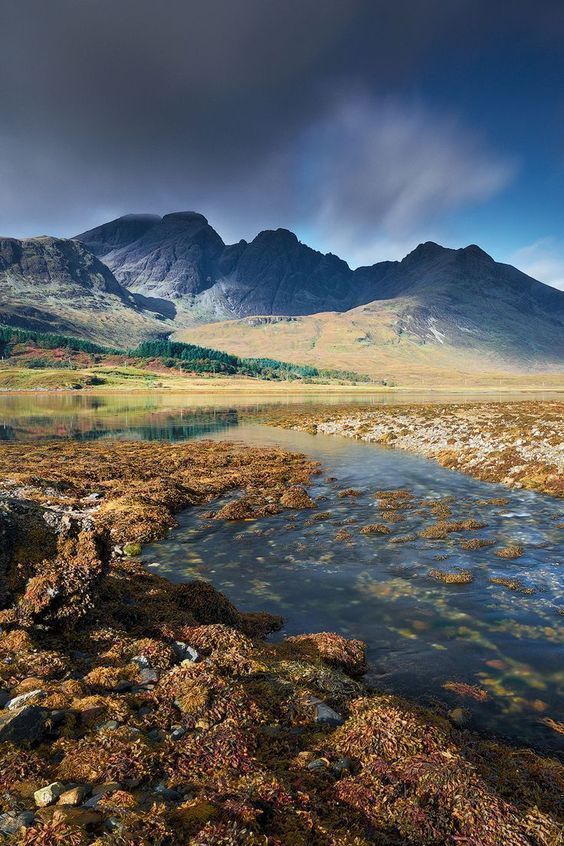 Bla Bheinn (Blaven), Loch Slapin, Torrin, Isle of Skye, Hebrides, Highlands, Scotland by Ian Hex of LightSweep #Scotland #photography #landscape