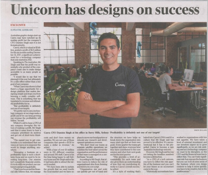 NetSuiteJAPAC's tweet photo. Find out how Australian graphic design start-up and NetSuite customer @canva realized its vision of making #design accessible to people by leveraging NetSuite OneWorld. cc: @australian https://t.co/JJ1UZ2csMf