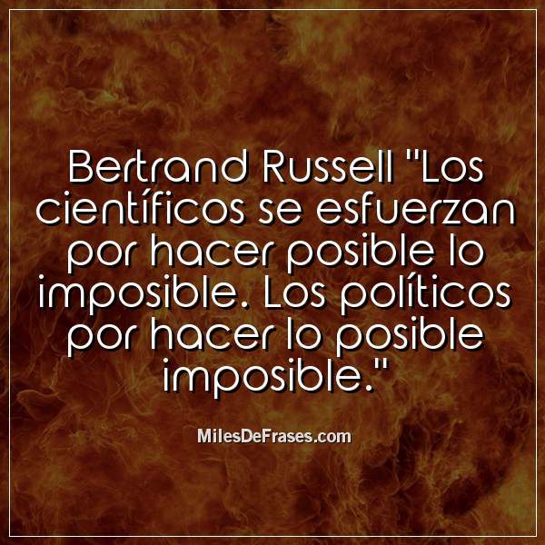 Resultado de imagen para RUSSELL FRASES