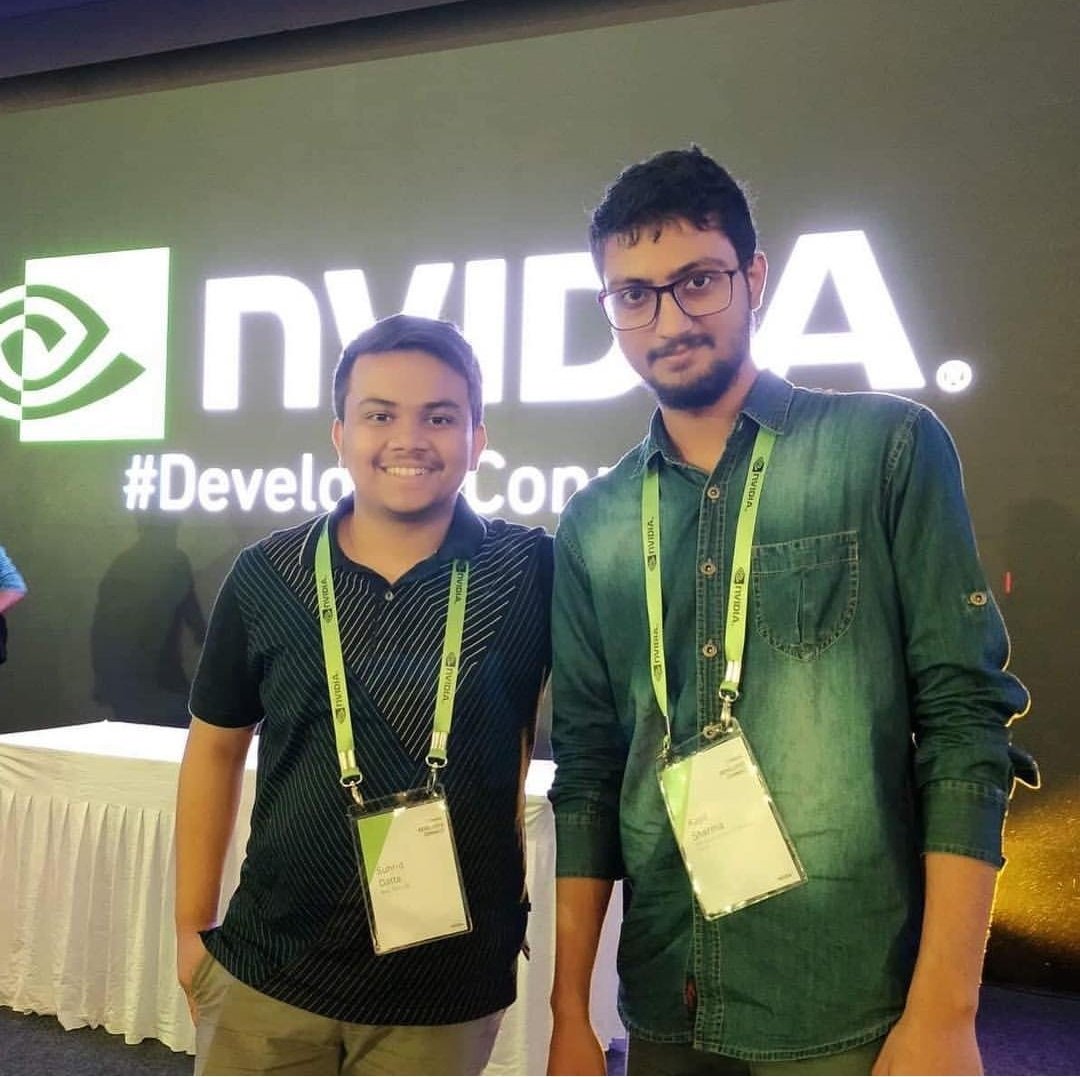 nexttechlab's tweet photo. Next Tech Lab members at the @nvidia Developer Connect event in Chennai.
#DeveloperConnect @nvidiadeveloper https://t.co/jLmKRPL8ju