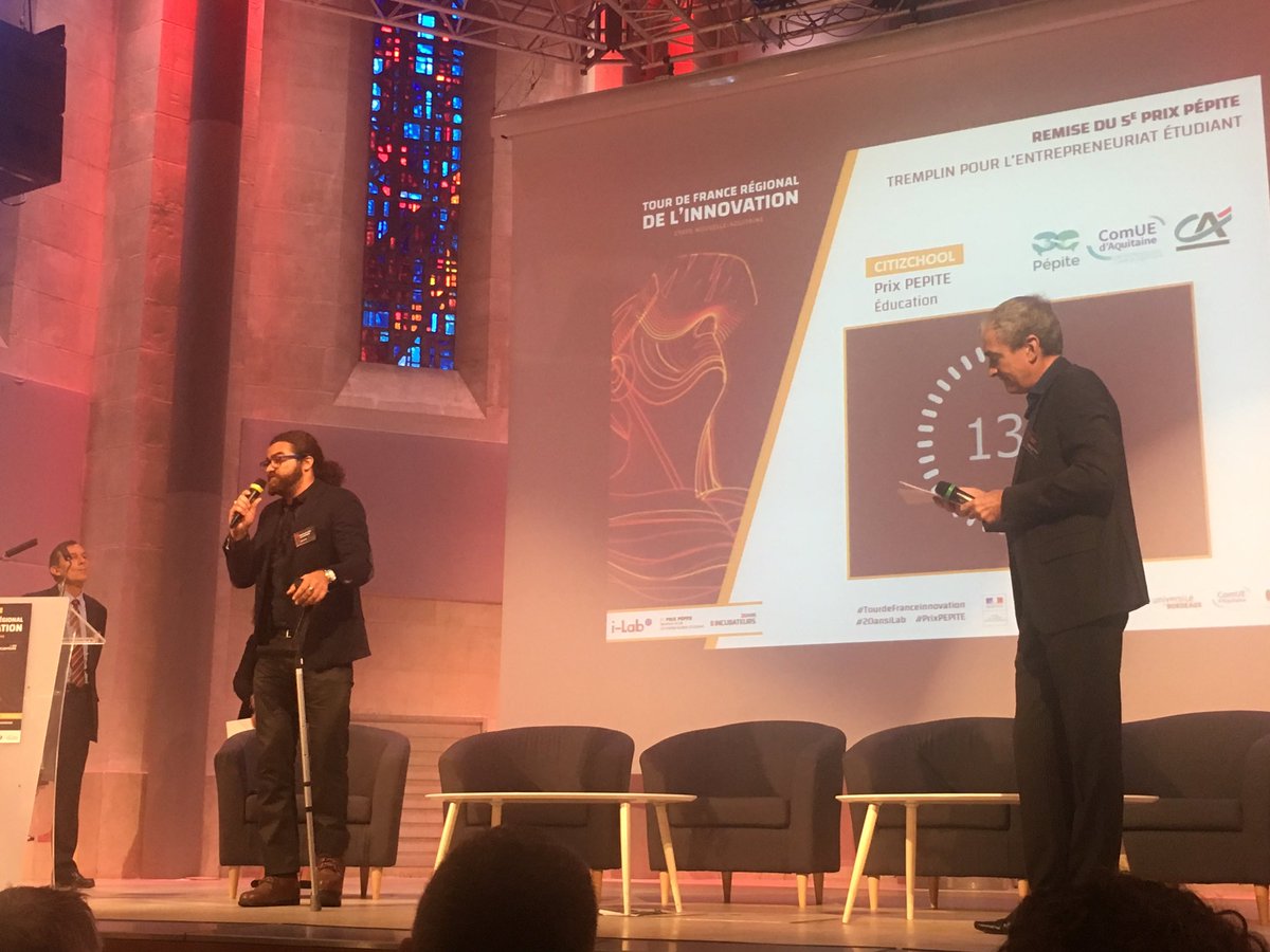 Félicitation aux lauréats du prix Pépite ! Bravo <a href="/citizchool/">citiZchool</a>