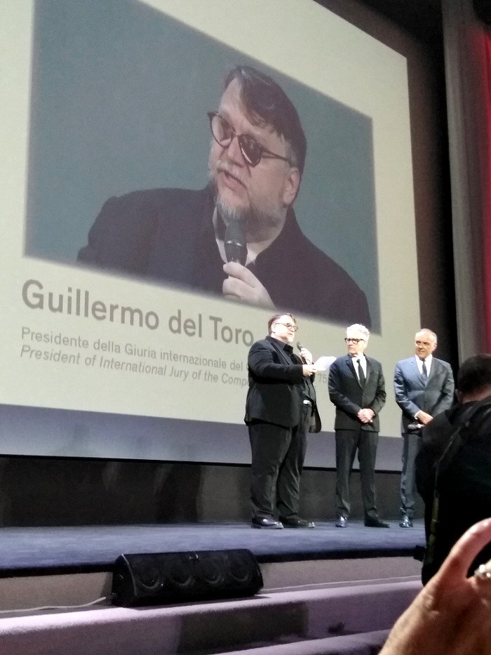 Happy Birthday from Italy, Guillermo del Toro 