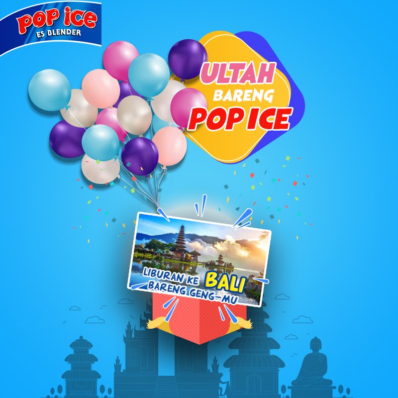 Ucapan ulang tahun dari kamu memang berarti buat sahabatmu, tapi di hati terdalam pasti sahabatmu mengaharapkan kejutan ulang tahun juga. Yuk buat kejuatn ulang tahun untuk sahabtmu melalui #UltahBarengPopIce , daftarkan sekarang juga! Klik disini: bit.ly/2y5sRe8