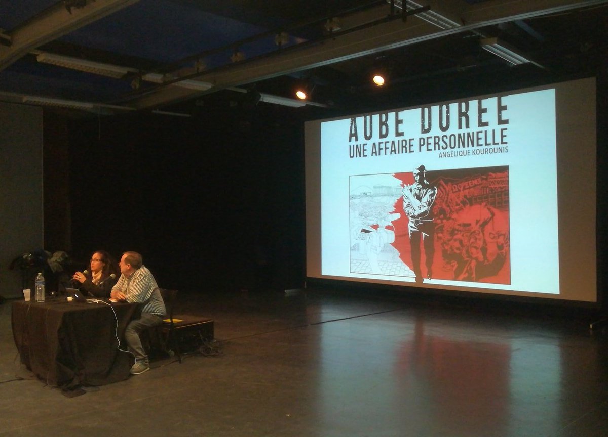 Merci infiniment <a href="/angelikkour/">Angelique Kourounis</a> : un documentaire engagé qui m'a beaucoup appris sur l'organisation néonazie Aube Dorée de #Grèce. La colère et la peur ont été les principales motivations de cette journaliste... À voir absolument !