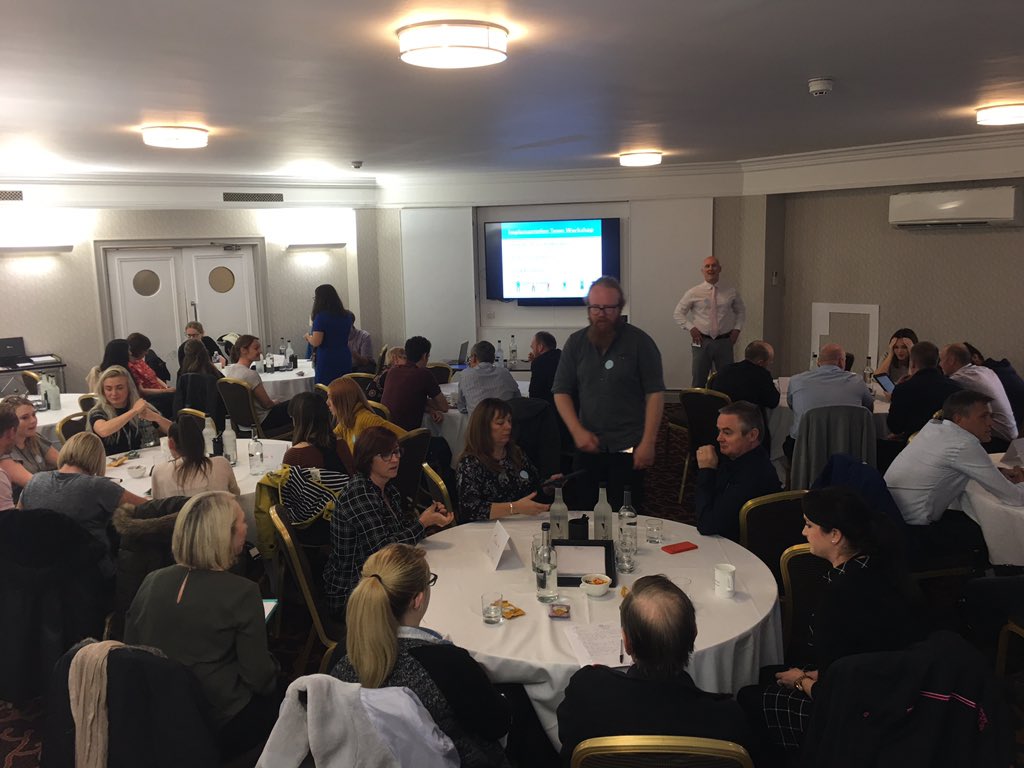 DitLeeds's tweet photo. #DITImplementation testing the knowledge of DIT about how well they know @LeedsHospitals! Lots of discussions, they are taking it very seriously! It is for #Bettyisback https://t.co/MwffJd1hGo