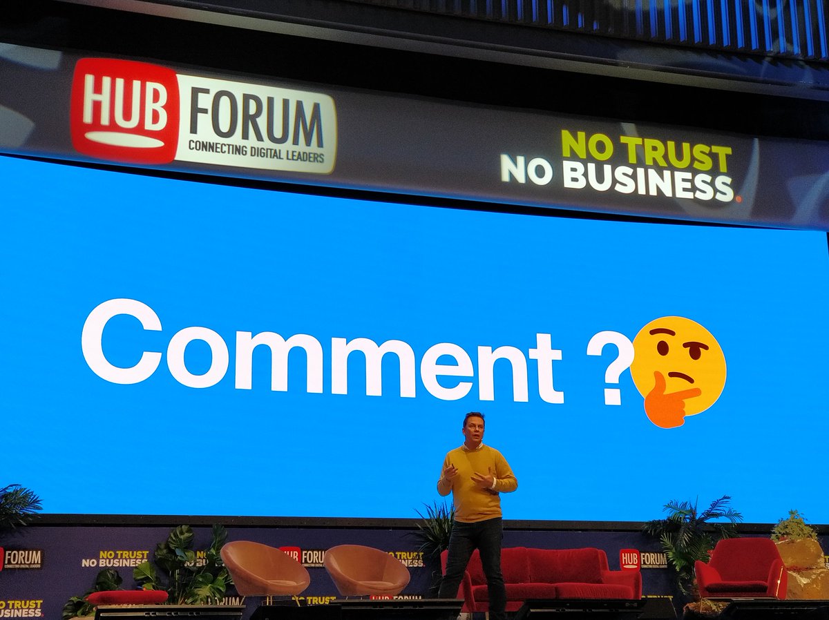 .<a href="/laurentbuanec/">LAURΞNT BUANΞC</a> Managing Director de @TwitterFrance nous raconte comment Twitter a utilisé la "onfiance et transparence" pour survivre la crise de 2016. De -167M$ en 2016 vers +100M$ en 2018. #HUBFORUM #CentraleDigitale