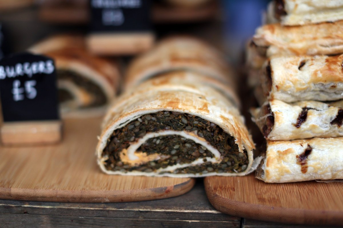 It's #VeganWeek on <a href="/BritishBakeOff/">British Bake Off</a> so we just had to shout out the amazing <a href="/GreenGuerrilla1/">The Green Guerrilla</a> who served up all kinds of delicious #vegan treats at #BAFF18. 
From cakes to cookies and pies to burgers, these guys made sure everything was on the menu for our vegan visitors! 🍴 #GBBO