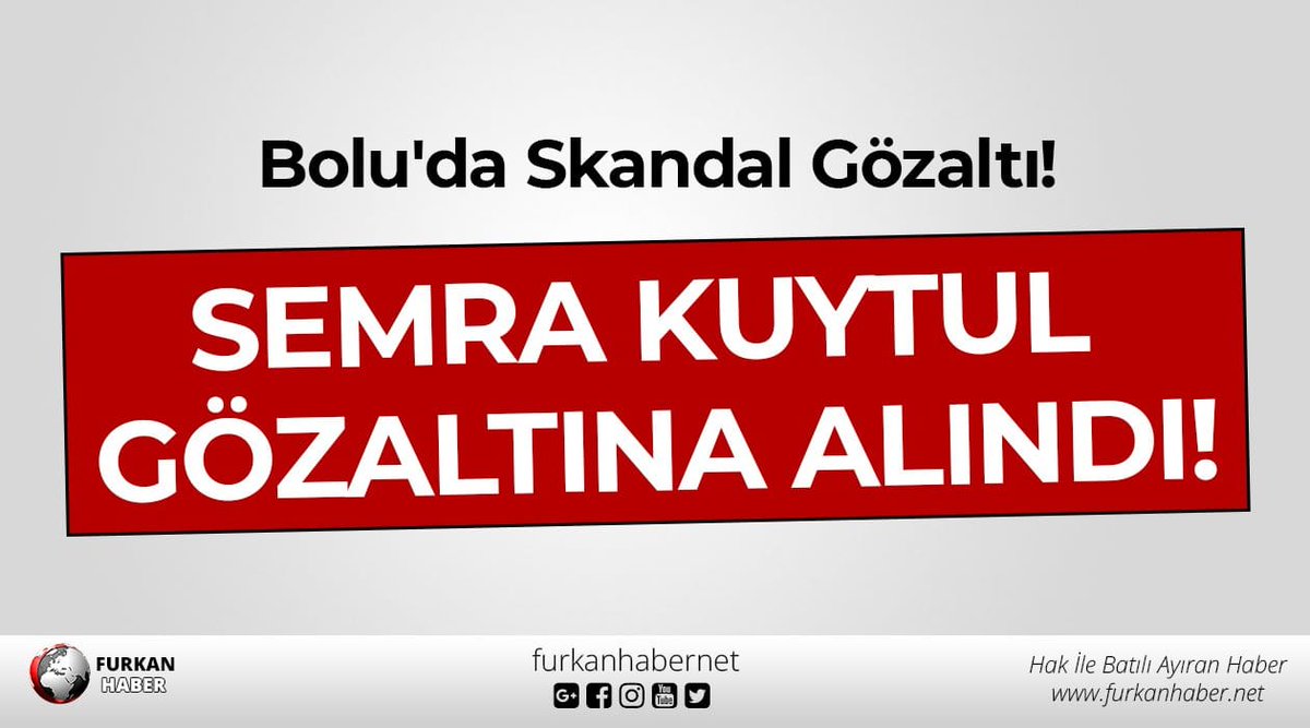 #SemraKuytulGözaltında
Bu korku sizi bir gün bitirecek