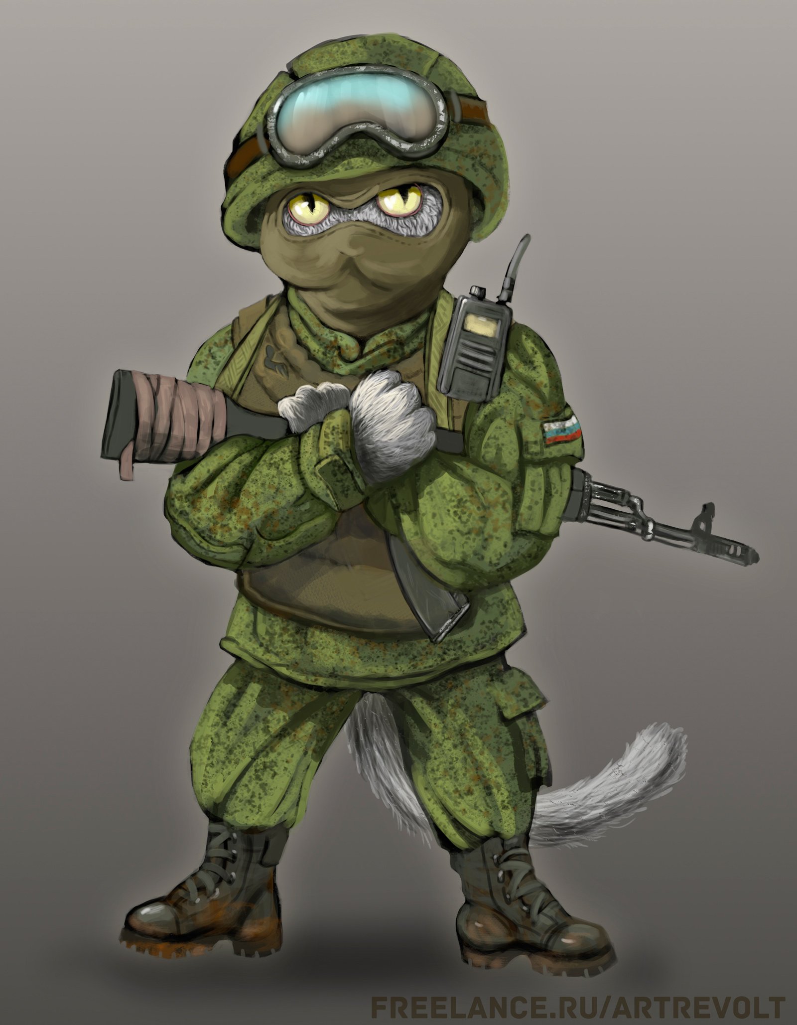 Аватар военный