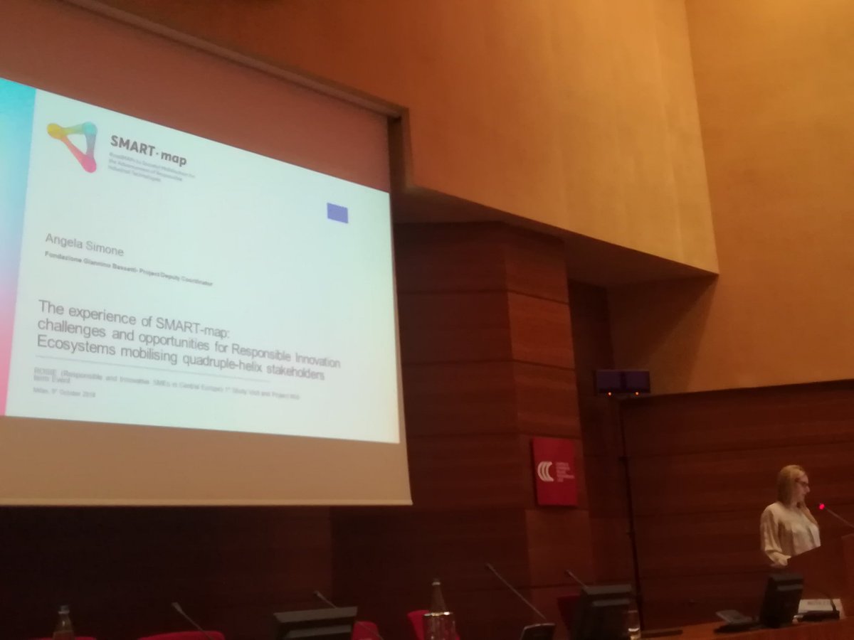 One of the best working meeting ever for #RosieRRI with great input from <a href="/eu_prisma/">PRISMA_EU</a> <a href="/innocompass/">Innovation Compass</a> <a href="/ChiaraDavalli/">Chiara Davalli</a> <a href="/euSMARTmap/">euSMARTmap</a> <a href="/angelasimone/">angelasimone</a> and real-time feedback from participants. Bringing home a lot of food for thougths on #RRI