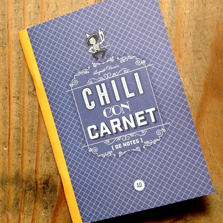 Les Chili Con Carnet : Faites honneur à notre cher Auguste Derrière et notez vos pensées les plus relevées
➜ bit.ly/2y7uZ4k