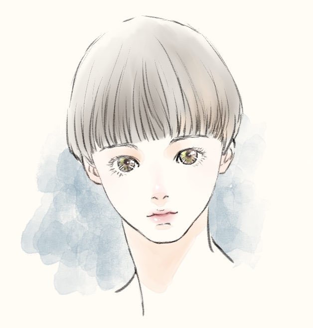 前髪ぱっつんのtwitterイラスト検索結果 古い順