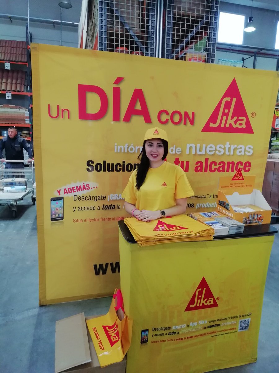 Si quereis conocer nuestros sistemas de impermeabilizacion "in situ" no dejeis de venir a @LaPlataformaSGD de Alcalá de Hres. Os esperamos en la zona <a href="/SikaSpain/">Sika España</a>