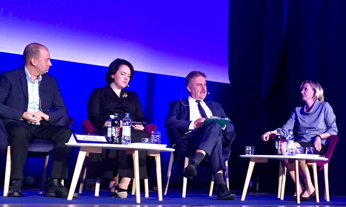 TEM_uutiset's tweet photo. ”We are global leader in many fields and doind well but we do need the modernize our industrial base”, says Antti Peltomäki from @EU_Growth @EUThinktank #AI #AIForum2018 https://t.co/MlGM0IJ0xx