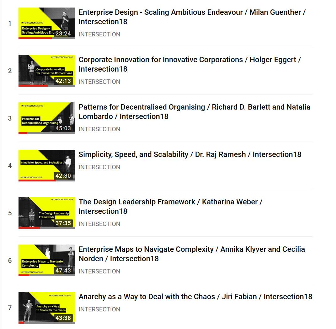 intersectioncon's tweet image. Check our video archive from #Intersection18! #enterprisedesign - bit.ly/2C331KB