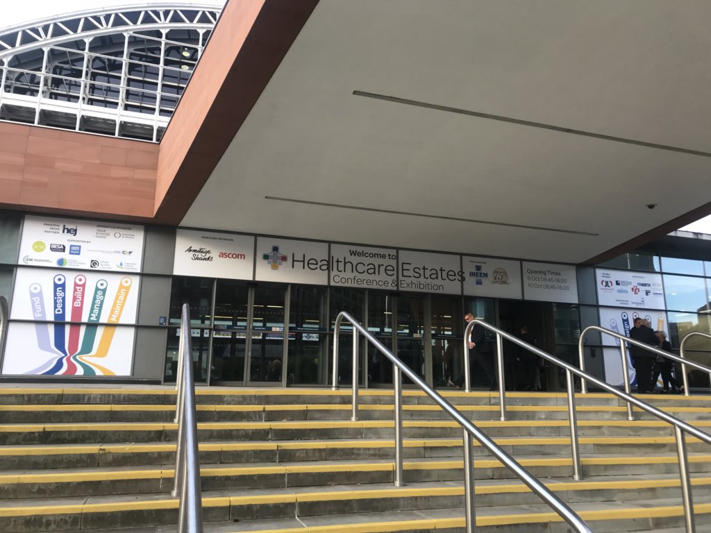 TroupBywaters's tweet photo. And we’ve arrived! Looking forward to a great day at our #ApprenticeZone. Don’t forget to come and see us on Stand H35 for some #footballfun. @IHEEM @HCEstates https://t.co/7TbgJt2O2o