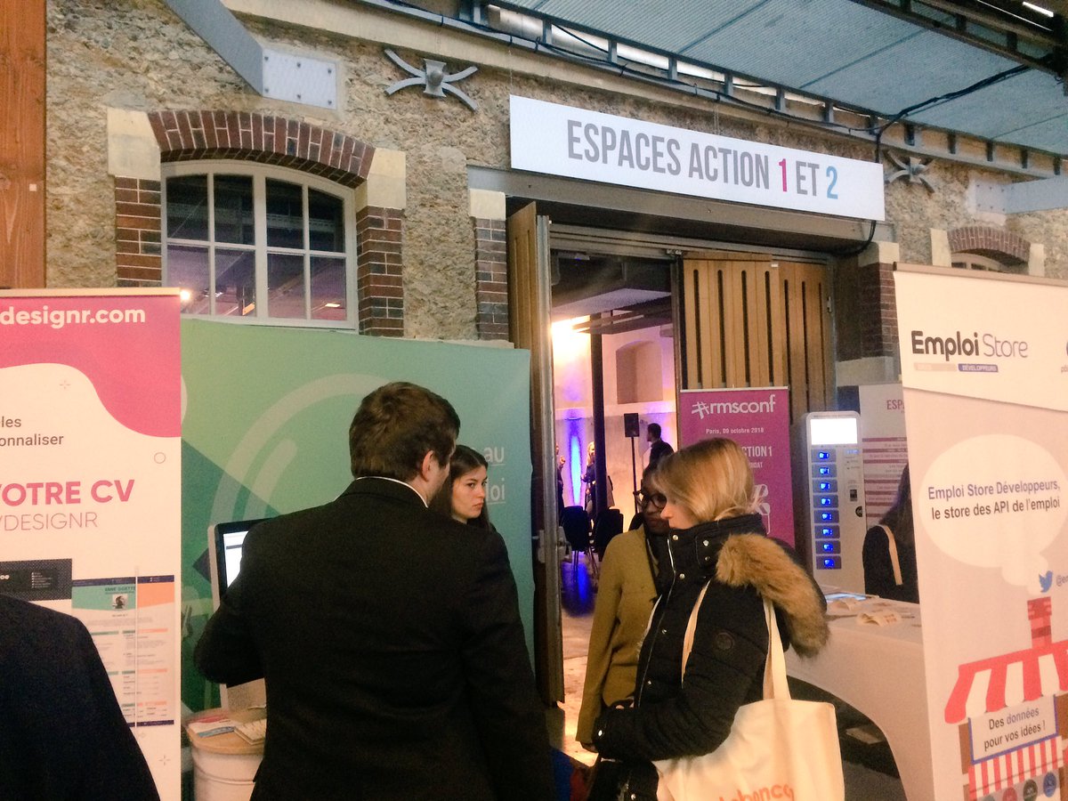 poleemploi_IO's tweet photo. #rmsconf mais pourquoi @pole_emploi  à la #rmsconf ? La plateforme #EmploiStoredev propose aux entreprises, #collecter #startup #dev un catalogue d'api pour améliorer leurs Services #Emploi > https://t.co/dJYH2a3qnP https://t.co/BXLkkN7Qg3