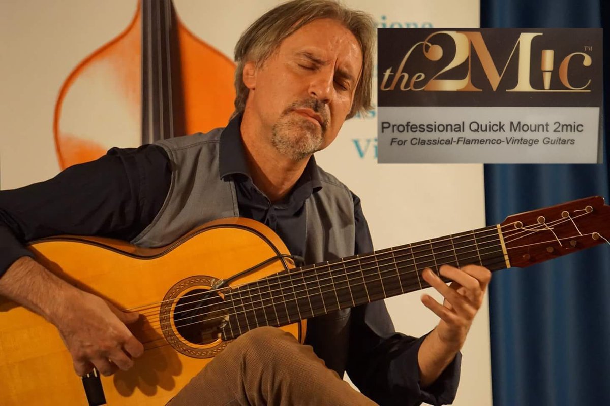 LivioGianola's tweet image. Il nuovo 2mic #Miniflex funziona a meraviglia con Ken Donnell e Francesco De Gregorio
#Guitar #sound