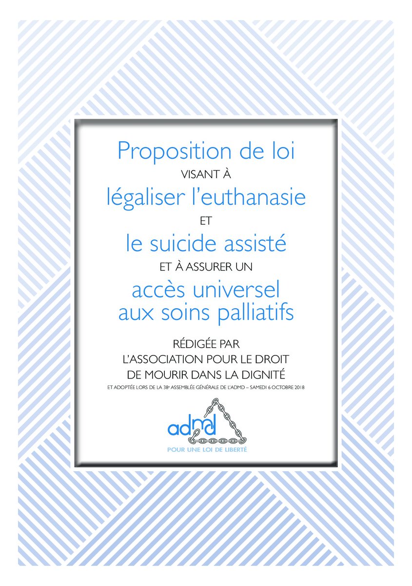 ADMDFRANCE's tweet photo. L'#Admd38Ag sur la proposition de @JeanLucRomero et du conseil d’administration, a voté la nouvelle proposition de loi visant à légaliser l’#euthanasie et le suicide assisté et à assurer un accès universel aux #SoinsPalliatifs. #NousSommesPrêts #ADMD
➡️https://t.co/oEpiATSOq4 https://t.co/Us9seVX8lF