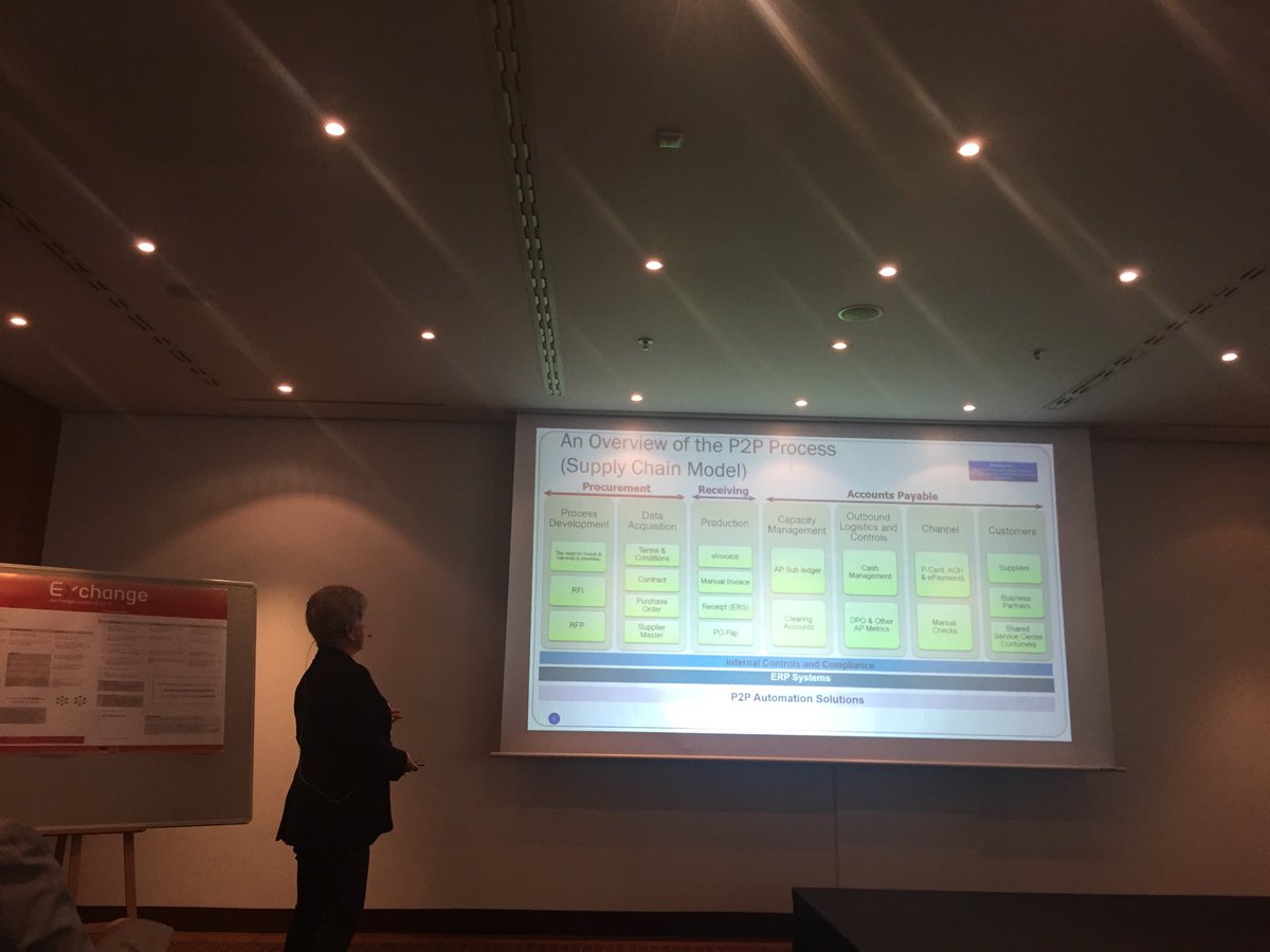 p2pnetwrk's tweet photo. Chris Doxey leading us through key P2P metrics #EXCS18 #fraud #transformation https://t.co/NKuaHKkMC9