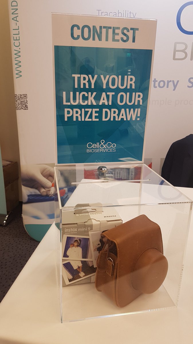 Cell&Co BioServices (@cell_and_co) on Twitter photo Meet <a href="/Cell_and_Co/">Cell&Co BioServices</a> at Outsourcing in Clinical Trials DACH
Stop at our both to have a chance to win an instant camera! Meet <a href="/Cell_and_Co/">Cell&Co BioServices</a> at Outsourcing in Clinical Trials DACH
Stop at our both to have a chance to win an instant camera!