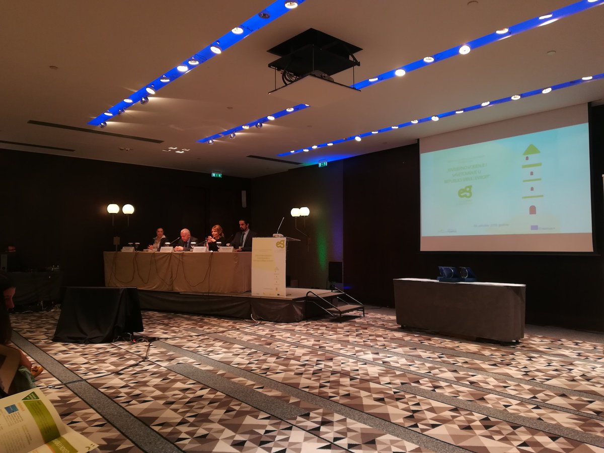 Danas smo na Šestoj nac. konferenciji Karijerno vođenje i savetovanje u Republici Srbiji i Evropi. Predstavljamo naš rad u oblasti #KVIS! 🙂 #KVISnaBIS