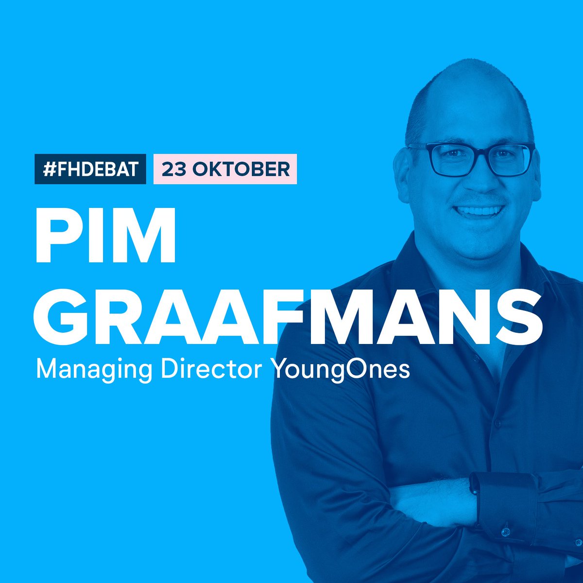 #FHDEBAT PANEL // Pim Graafmans stond aan de wieg van YoungOnes. Nu, 1 jaar later, staat er een platform met meer dan 25000 freelancers, 100+ opdrachtgevers en 500 nieuwe opdrachten per week. Benieuwd naar zijn visie op de platformeconomie? bit.ly/fhdebat