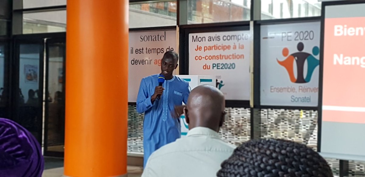 orangestartupst's tweet photo. 08/10 Warm up du #Digital Ready avec Pôle digital.Partage d'expérience des #startups et les agents du @GroupeSonatel.
@aywajieune plateforme de e-commerce sur la distribution de poisson et de fruit de mer avec @malick0900 et @Paps_app avec @Khadim_L. @cheikhtdiop @sdrame @Momez13 https://t.co/r4sQBdeqYH